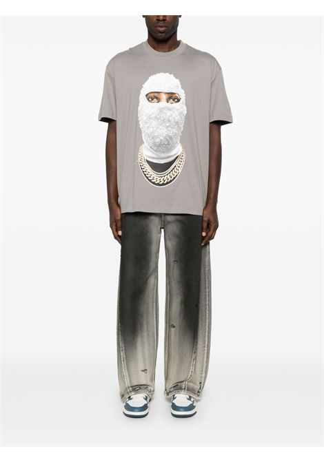T-shirt Future Mask in grigio Ih nom uh nit - uomo IH NOM UH NIT | NUS25257050